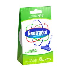 Neutradol Vacuum Deodorizer Sachets Superfresh