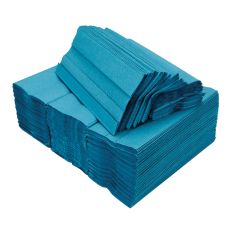 1ply Blue Z Fold Hand Towels ‑ Case of 3000