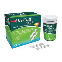 On Call Extra Blood Glucose Test Strips