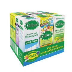 Zoflora Concentrated Antibacterial Disinfectant Assorted x 12