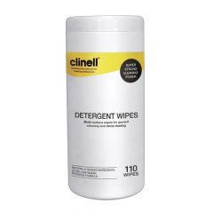 Clinell Detergent Wipes ‑ Canister of Wipes