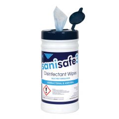 Sanisafe 3 Alcohol Free Surface Disinfectant Wipes ‑ 200 Wipes