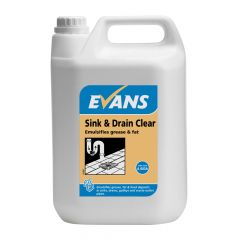 Evans Sink & Drain Clear ‑ 2.5 Litre
