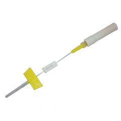 BD Saf‑T‑Intima Integrated Safety Catheter Yellow 24g x 19mm ‑ PRN