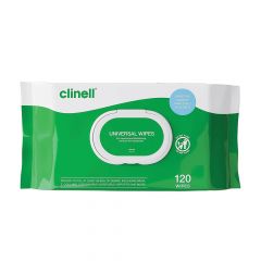 Clinell Universal Sanitising Wipes ‑ 120 Wipe Pack
