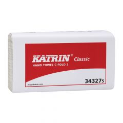 Katrin Classic 2 ply C Fold Hand Towels ‑ Case of 2250