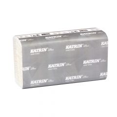 Katrin 343146 Plus 2 Ply White M2 Z Fold Hand Towels (Narrow Fold)