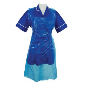 Shield&reg; Blue Medium Duty Aprons on a Roll ‑ 27" x 42"