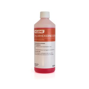 Co‑Clens 0.5% Chlorhexidine 500ml Screw Cap