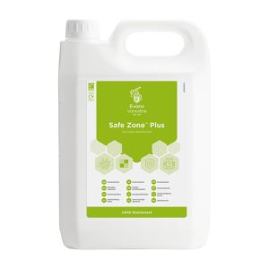 Evans Safe Zone Plus Virucidal Disinfectant 5 Litre RTU