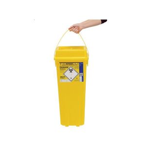 Sharpsguard Sharps Bin Yellow Lid 32 Litre