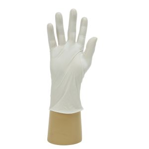HandSafe GN63 Cream Stretch Vinyl Powder Free Exam Glove