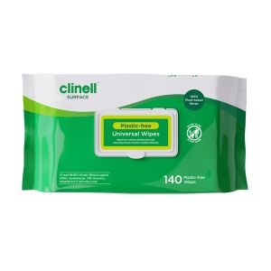 Clinell Plastic Free Universal Wipes (140)