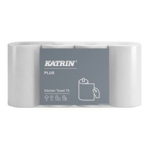 Katrin 225960 Plus 75 2ply Luxury Kitchen Roll ‑ Case of 32
