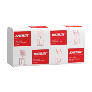 Katrin 61570 2ply White Z Fold Hand Towels