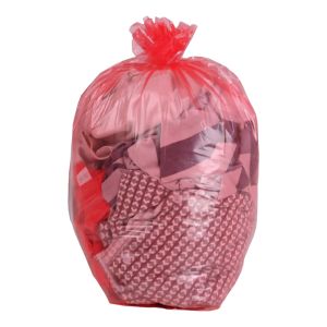Red Premium Soluble Strip Laundry Bags (80L)