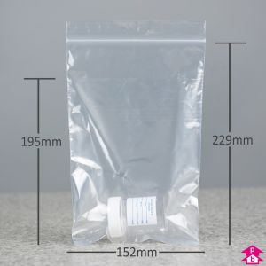 Self‑Seal Specimen Bag with Pouch
