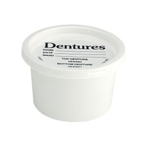 Denture Cup and Lid