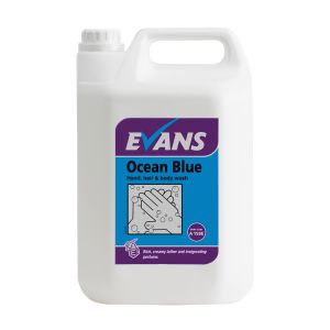 Evans Hand, Hair & Bodywash Soap ‑ Ocean Blue ‑ 5 Litre