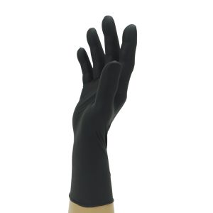 Premium Powder Free Black Nitrile Gloves