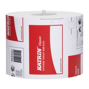 Katrin 103424 Classic System 800 Eco Toilet Rolls ‑ Case of 36