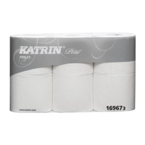Katrin Plus 3ply Toilet Paper ‑ Case of 48