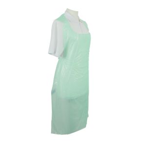 Premium Polythene Aprons on a Roll ‑ Green