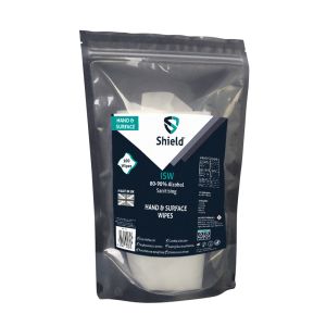 Shield Alcohol Hand & Surface Wipes ‑ 100 Wipes