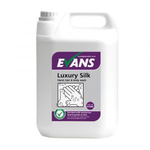 Evans Hand, Hair & Bodywash Soap ‑ Luxury Silk ‑ 5 Litre