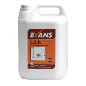 Evans L.S.P. Multi Surface Liquid Spray Polish 5 Litre