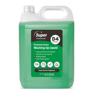 Super Premium Green Washing Up Liquid 5 Litre