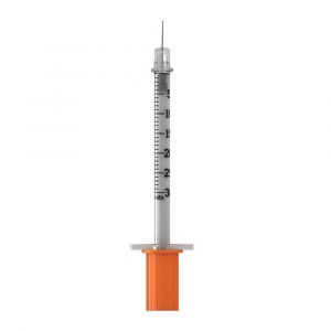 BD Micro‑Fine Insulin Syringe & Needle 0.5ml, 30g x 8mm