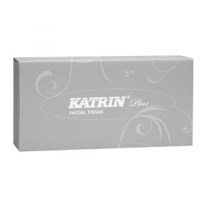 Katrin Plus Soft 2ply Facial Tissues ‑ Case of 40